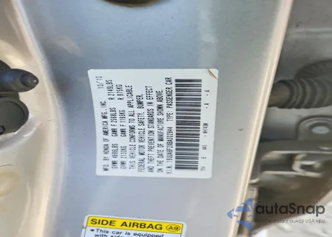 2011 Acura Tl z USA, uszkodzony, nr VIN 19UUA8F2XBA002844